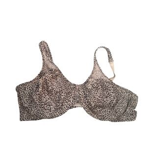 Bali Black White Full-Coverage Bra Underwire Support 40 C